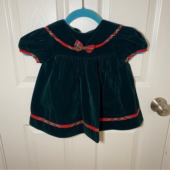 Vintage JoLene Holiday toddler dress - Picture 1 of 6